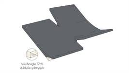 Kayori Shizu drap-housse surmatelas TPR en percale de coton