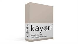 Kayori Shizu drap-housse surmatelas TR percale