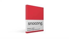 Snoozing taies d'oreiller satin (lot de 2)