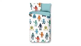 Good Morning Robots housse de couette multicolore