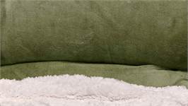 Unique Living Lars plaid polaire XL vert kaki