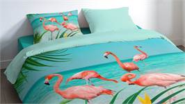 Pure Flamingo housse de couette