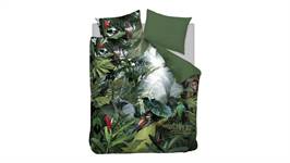 Snoozing Tropical Birds housse de couette en flanelle