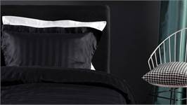 Damai Linea housse de couette noir