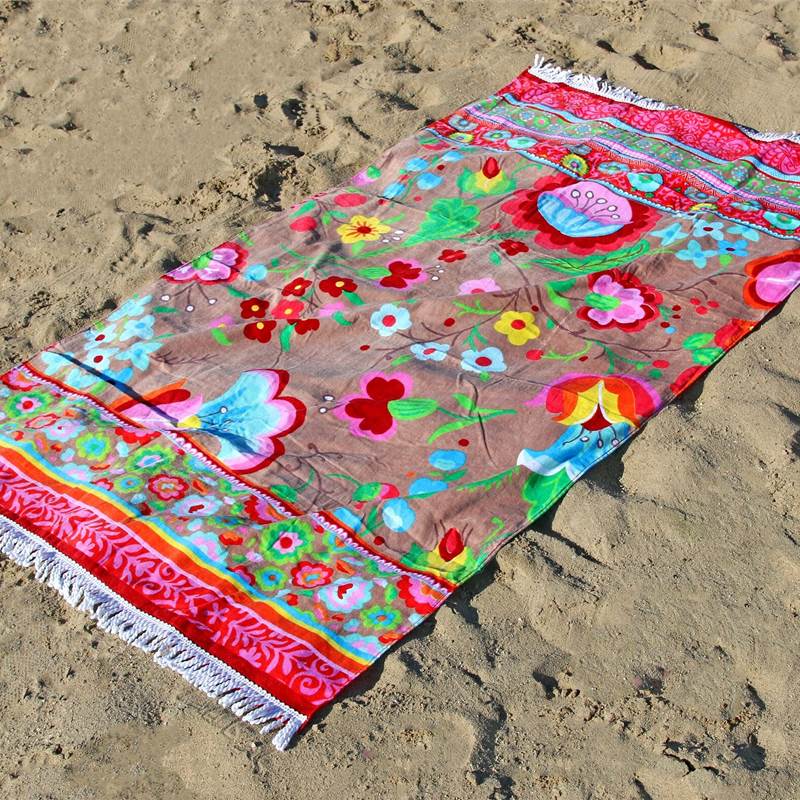 Happiness Kalocsai serviette de plage