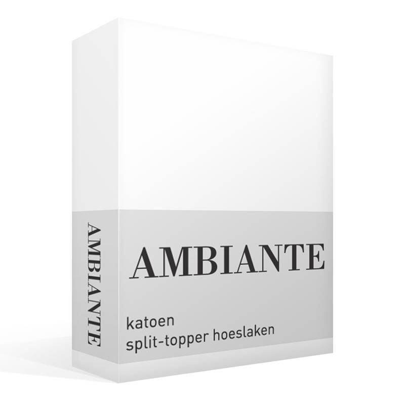 Ambiante Cotton Uni drap-housse surmatelas TR coton 57 fils
