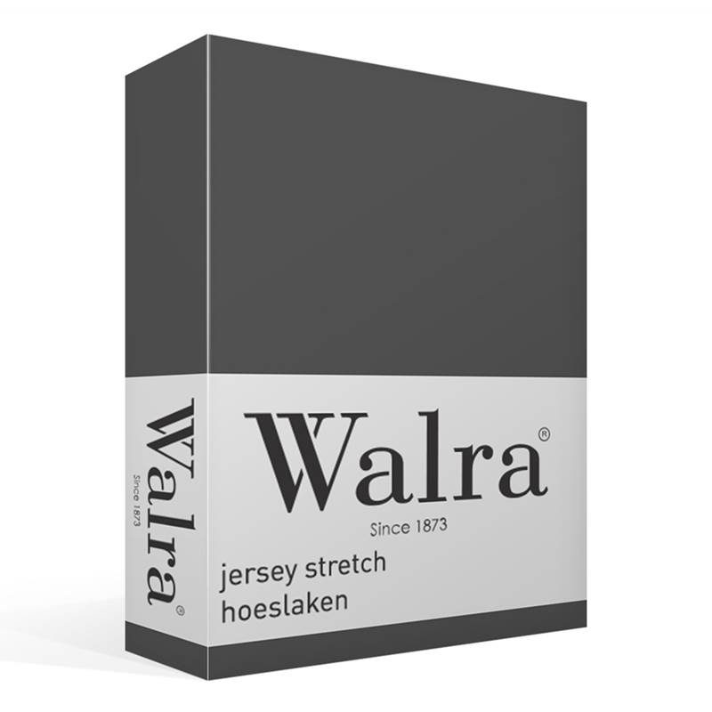 Walra drap-housse jersey - Anthracite 