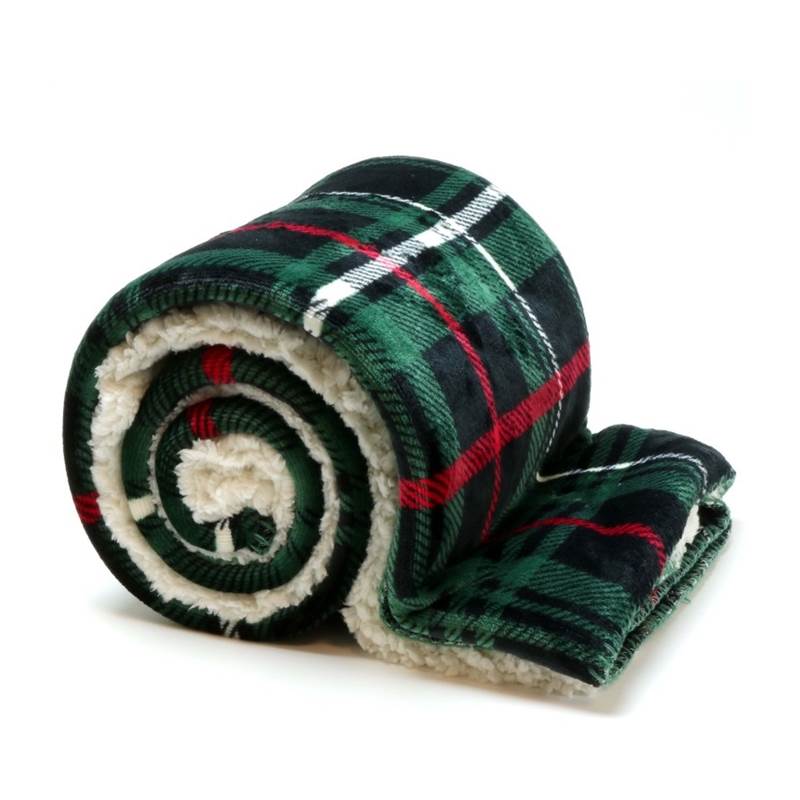 Unique Living Larsson plaid polaire
