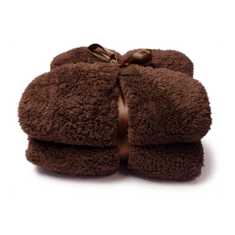 Unique Living Teddy plaid polaire