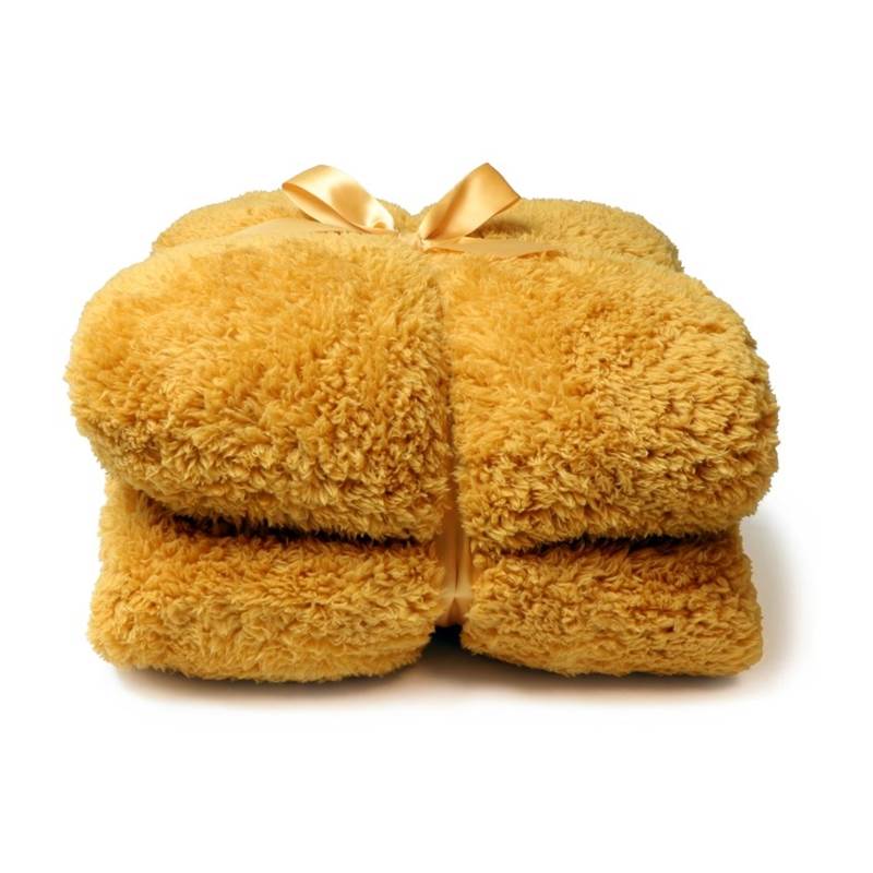 Unique Living Teddy plaid polaire