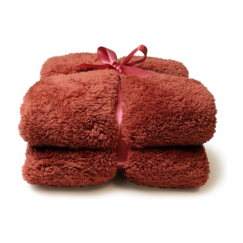 Unique Living Teddy plaid polaire