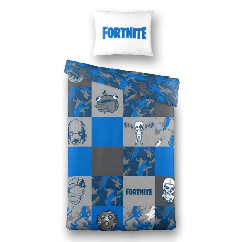 Fortnite Game Fortress Night Taille De L Ue Lit Double Housse De