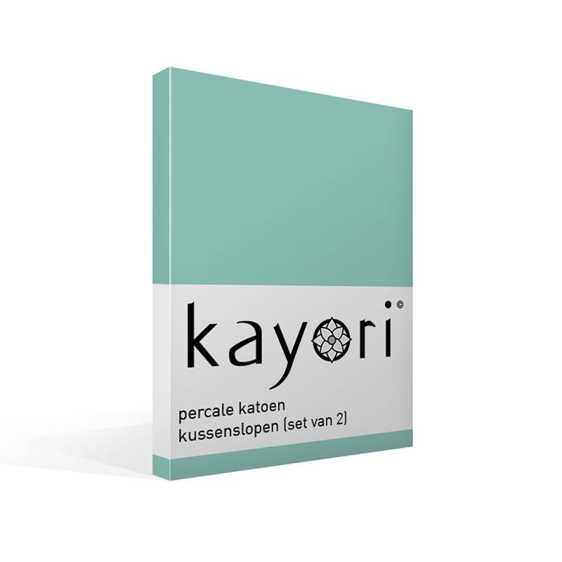 Kayori Shizu taies d’oreiller percale (lot de 2)