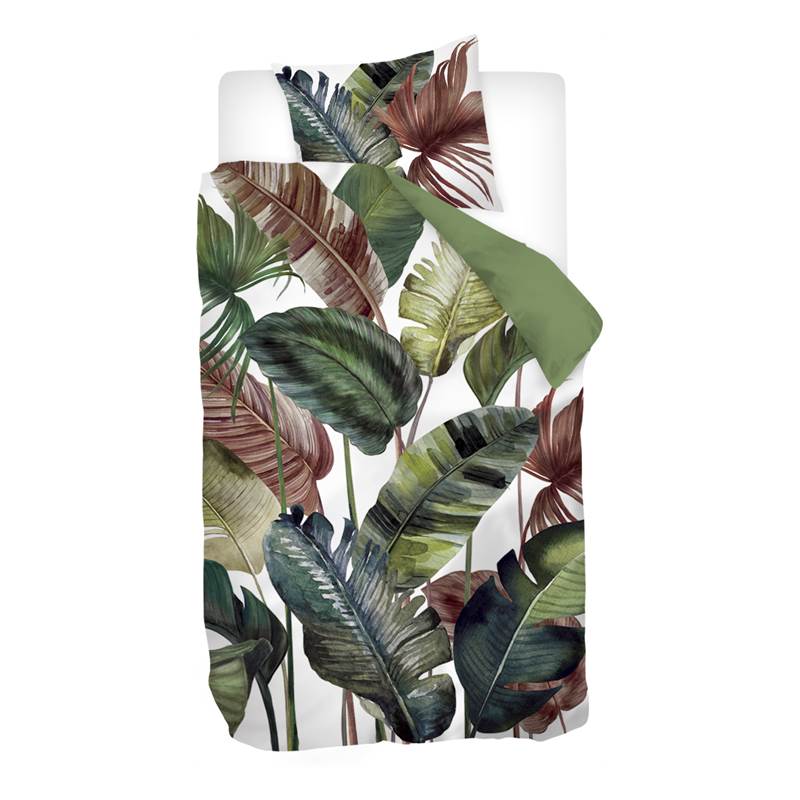 Snoozing Bodhi housse de couette en flanelle