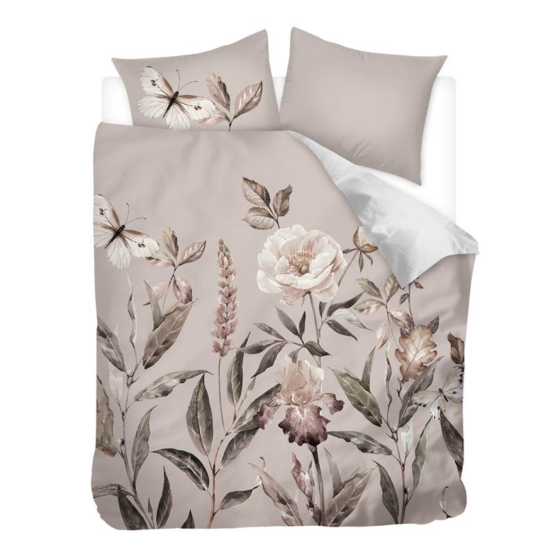 Snoozing Papillon housse de couette en flanelle