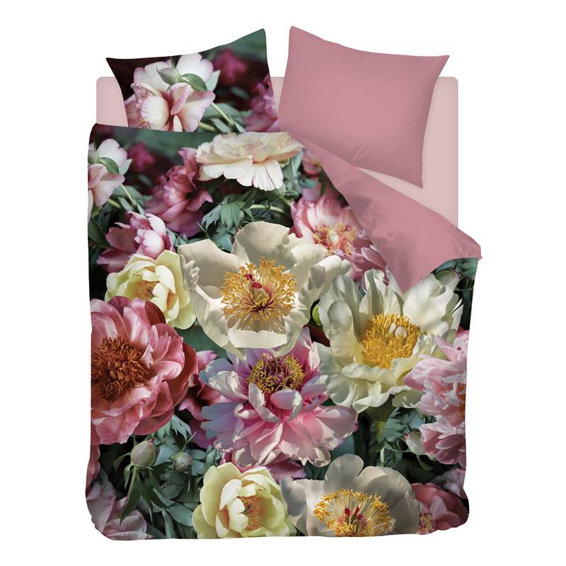 Snoozing Flower Garden housse de couette en flanelle