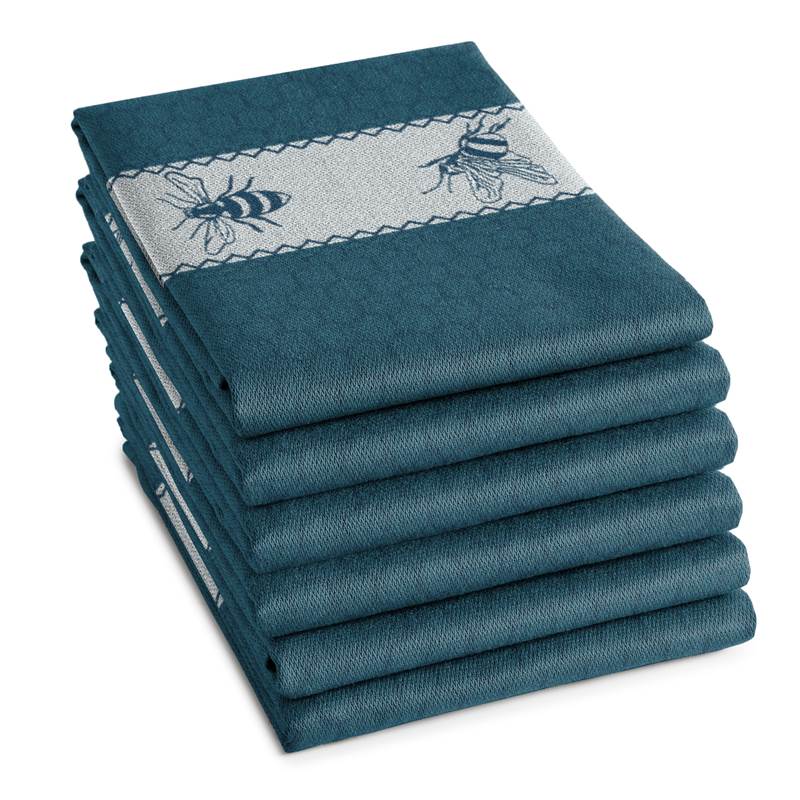 DDDDD Bees torchon (lot de 6)