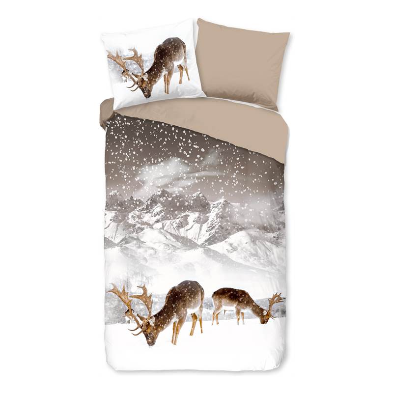 Good Morning Hiver housse de couette en flanelle