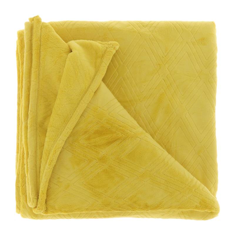 Unique Living Aube plaid polaire