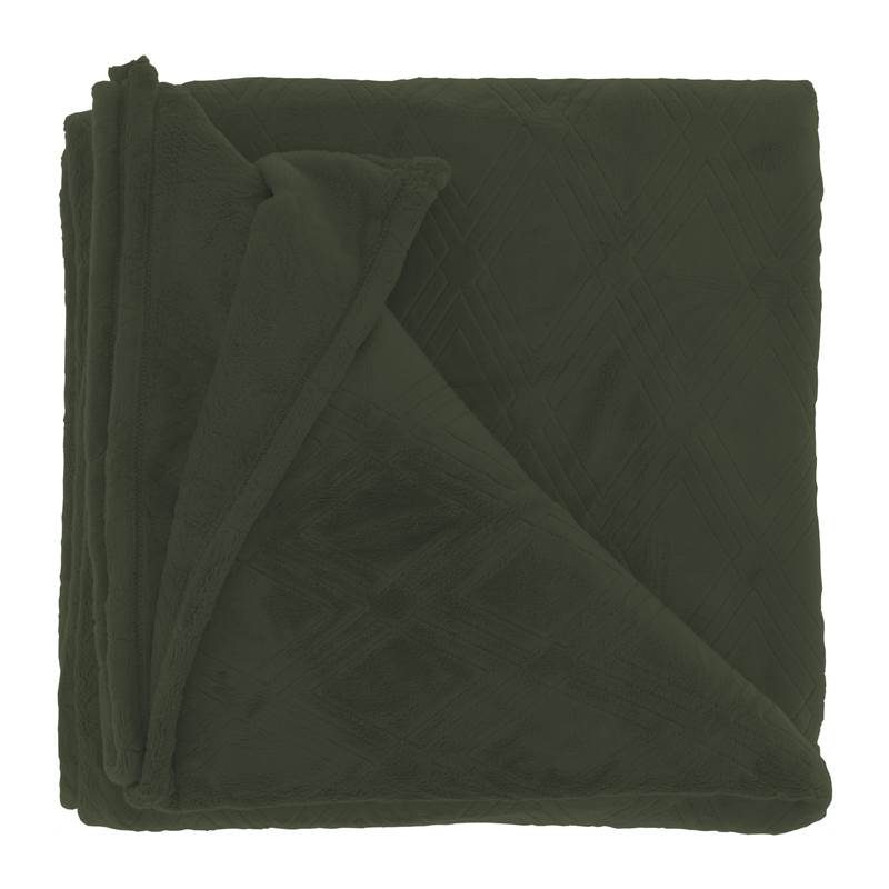 Unique Living Aube plaid polaire