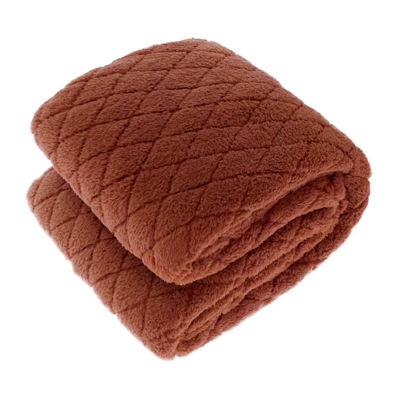 Unique Living Ezra plaid polaire XL