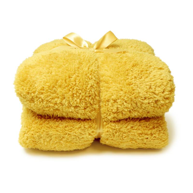 Unique Living Teddy plaid polaire