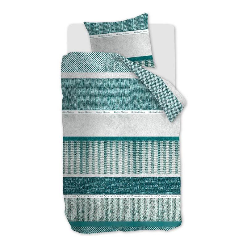 Rivièra Maison Joyeux Hiver housse de couette en flanelle