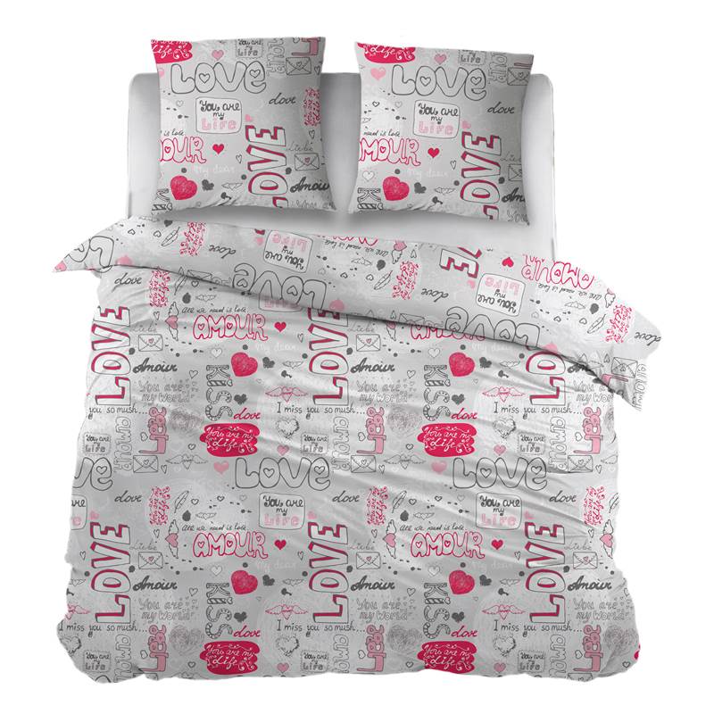 Snoozing Bisou housse de couette