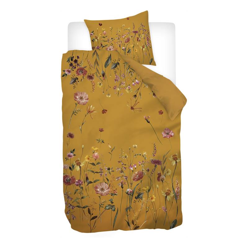 Snoozing Meadow Flowers housse de couette en flanelle