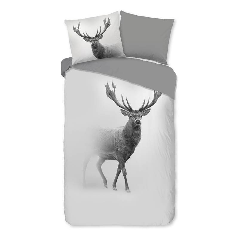 Pure Cerf Gris housse de couette