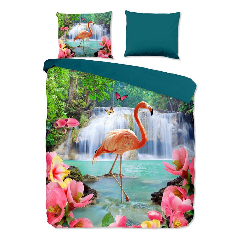 Pure Flamant Rose housse de couette