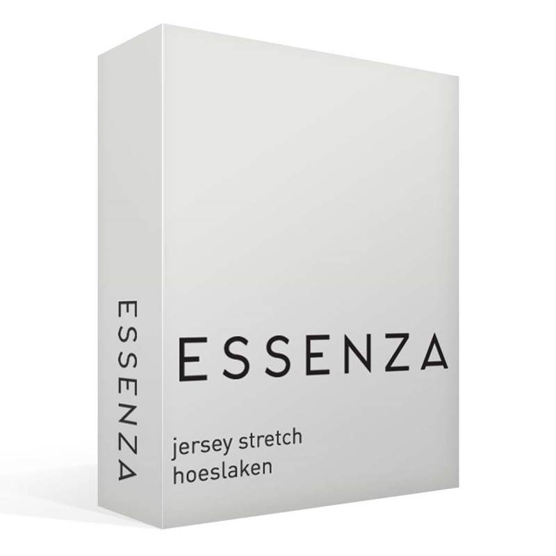 Essenza The Perfect Organic drap-housse jersey stretch – Gris argent 
