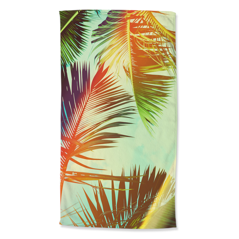Good Morning Palmiers serviette de plage