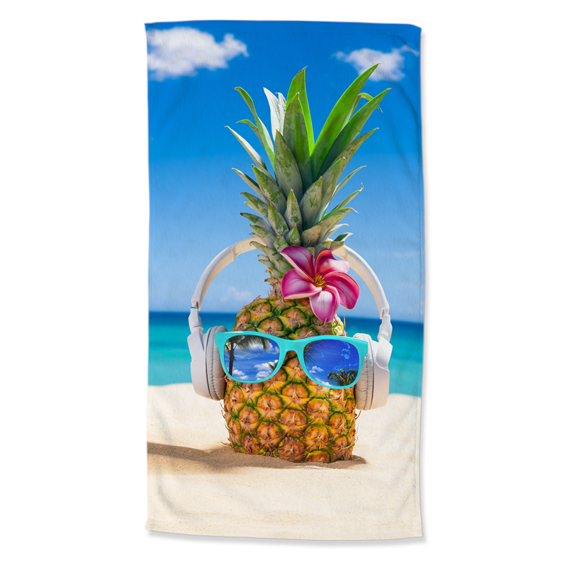 Good Morning Ananas serviette de plage