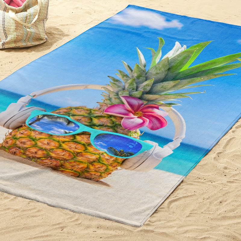Good Morning Ananas serviette de plage