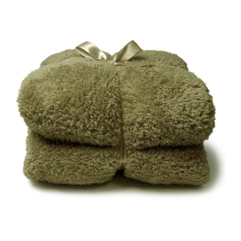 Unique Living Teddy plaid polaire