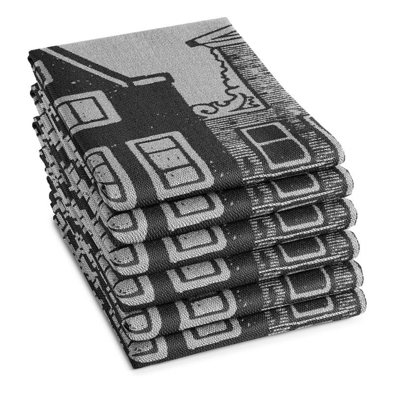 DDDDD Canal torchon (lot de 6)