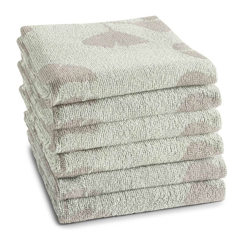 DDDDD Kenchi essuie-mains (lot de 6)