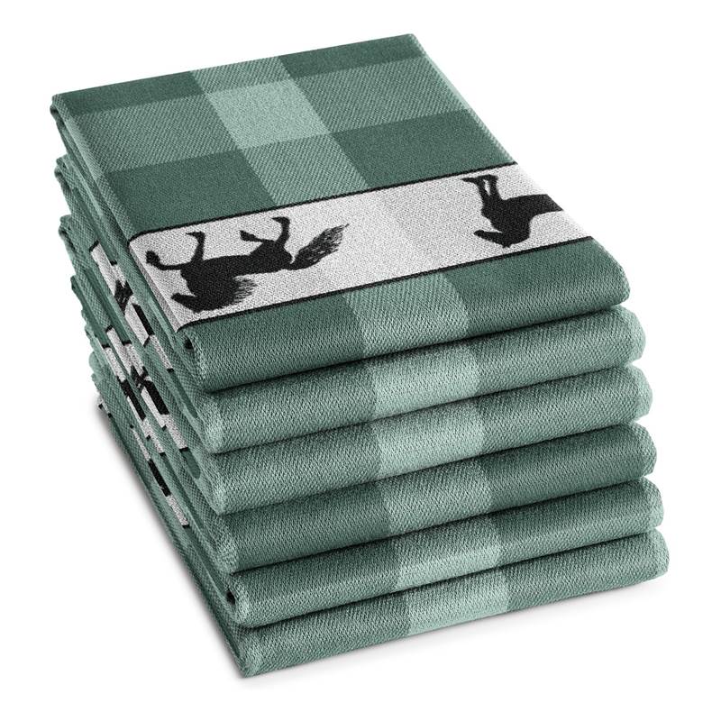 DDDDD Shanti torchon (lot de 6)