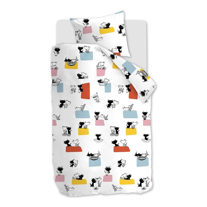 Fiep Amsterdam Vrienden housse de couette