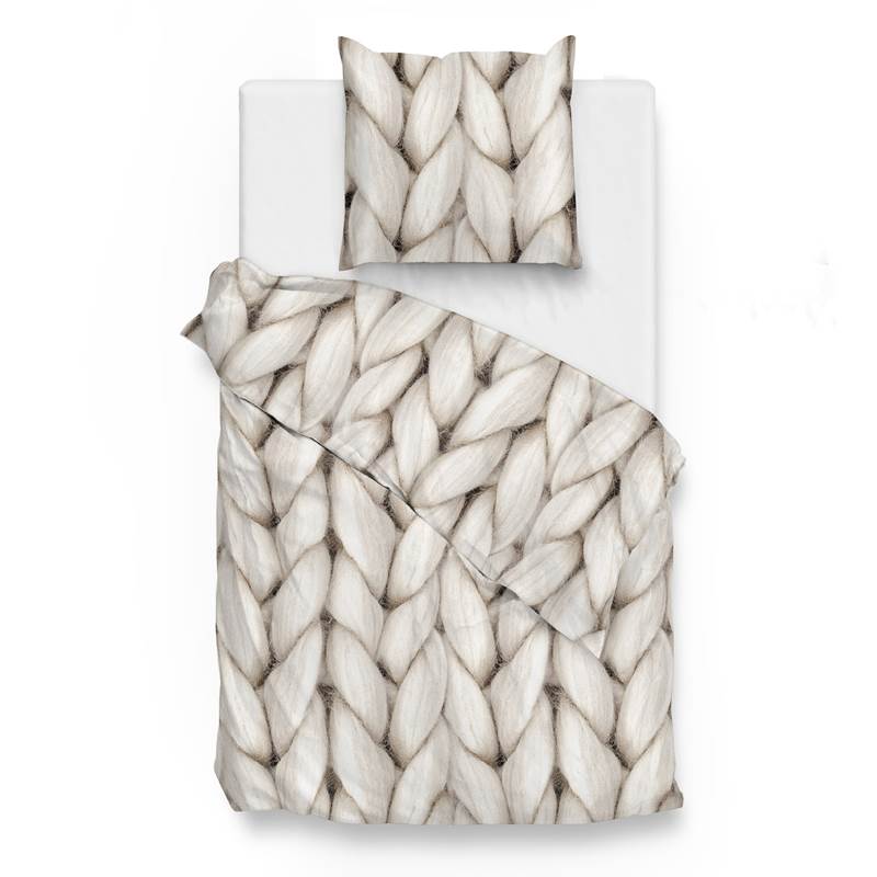 Zohome Ayah housse de couette en flanelle