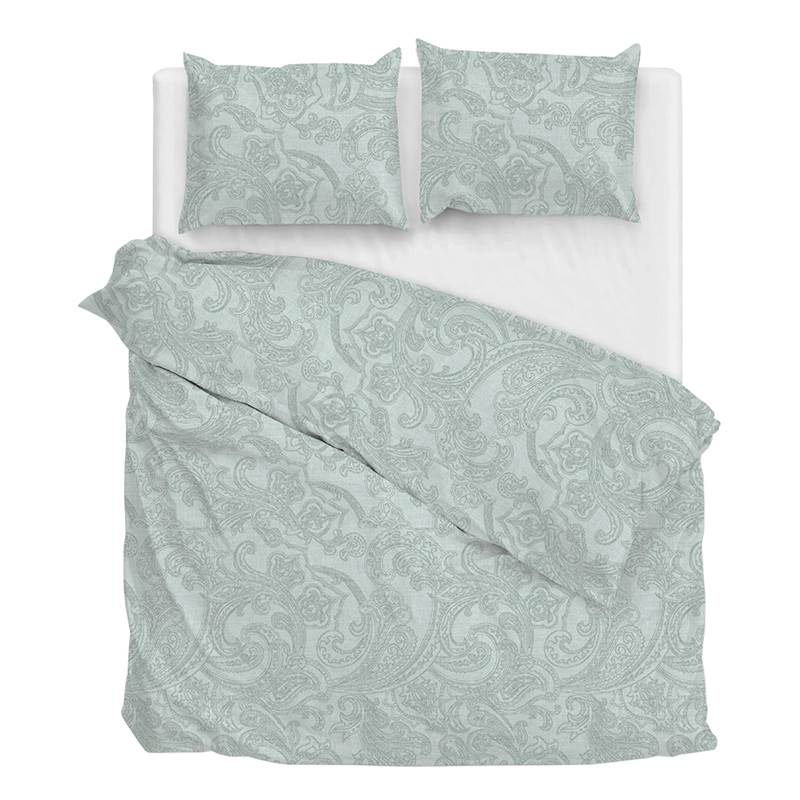 Zohome Paisley di Lino housse de couette