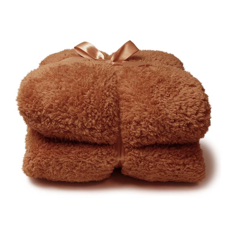 Unique Living Teddy plaid polaire