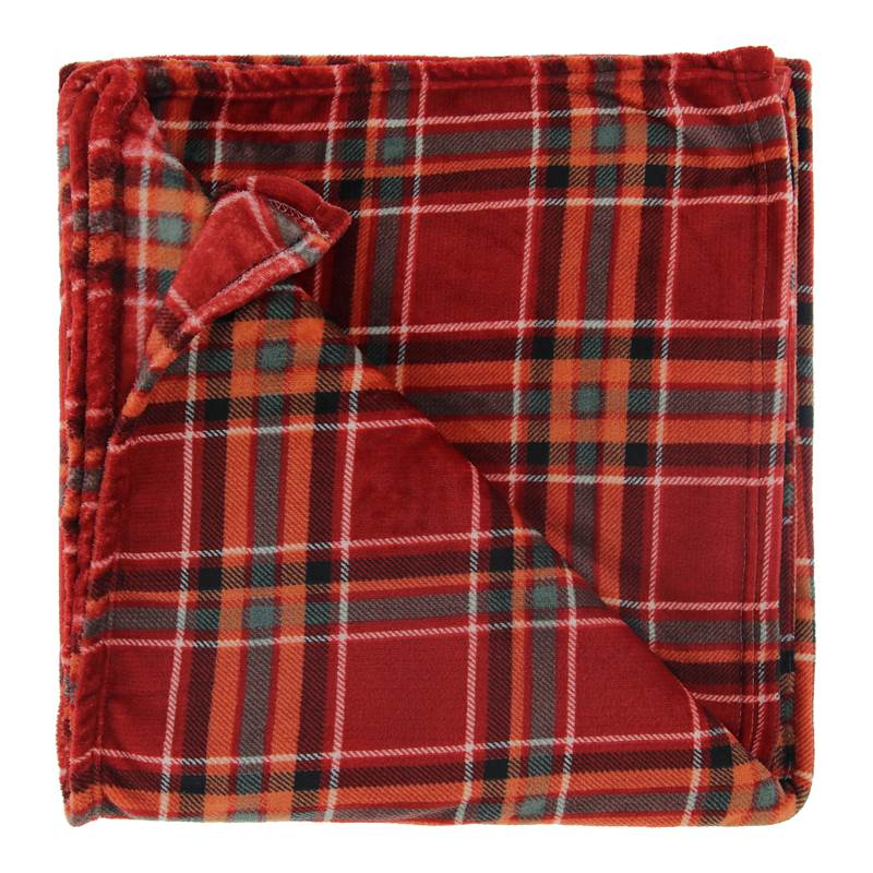 Unique Living Vienne plaid polaire