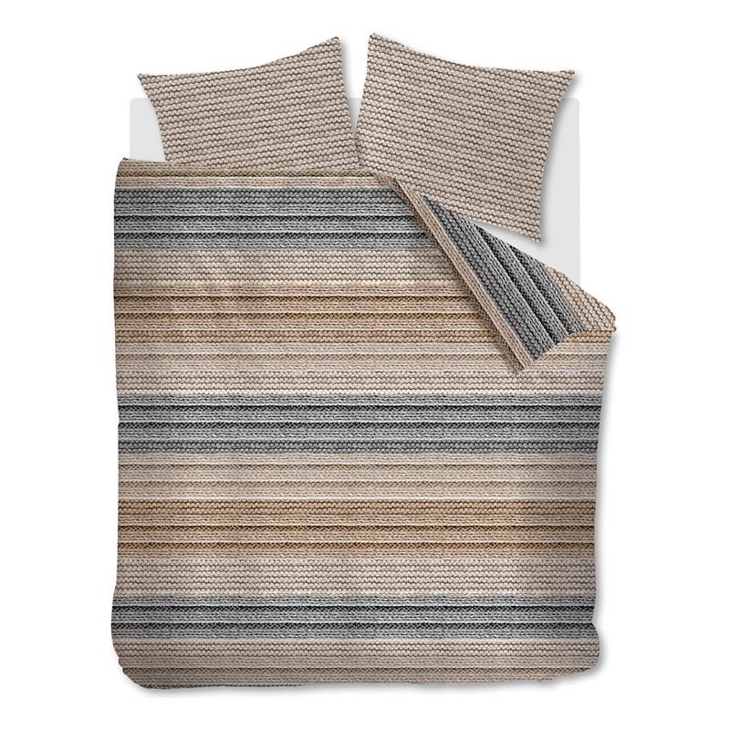 Ambiante Maille Cosy housse de couette en flanelle