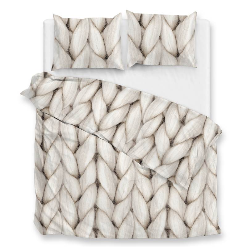 Zohome Merino housse de couette en flanelle