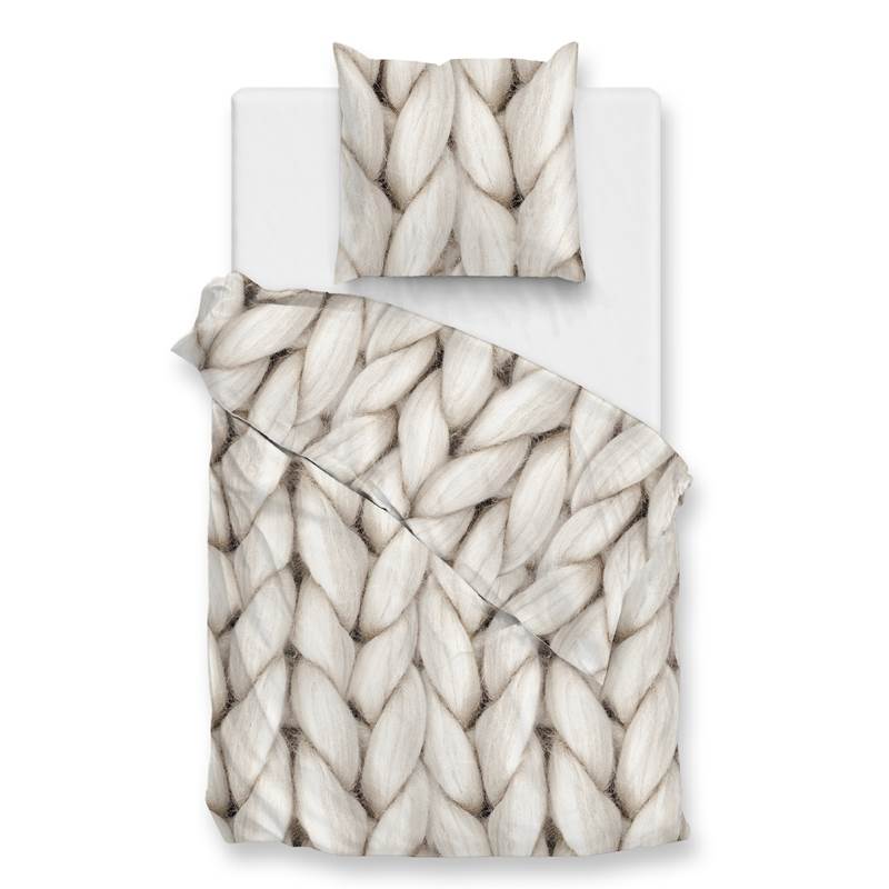 Zohome Merino housse de couette en flanelle