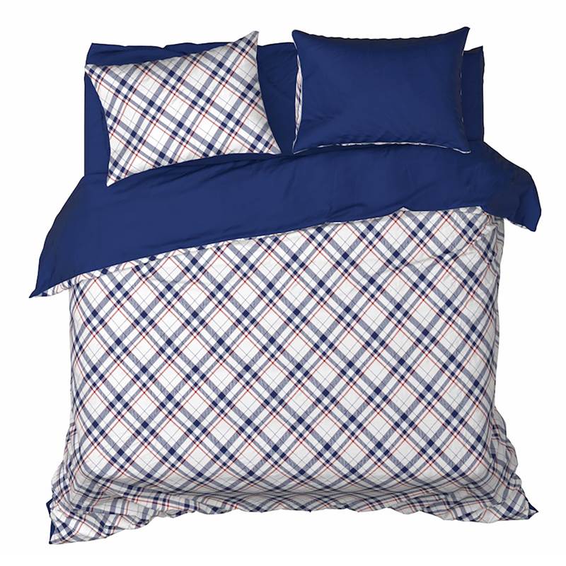De Witte Lietaer Tartan housse de couette en flanelle