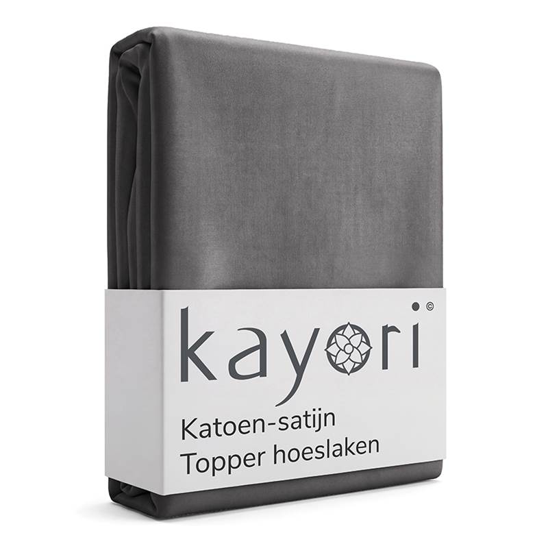 Kayori Edo drap housse surmatelas satin