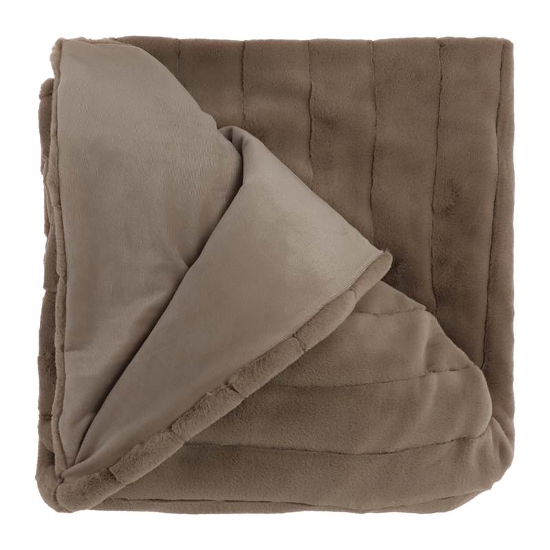 Unique Living Norah plaid polaire